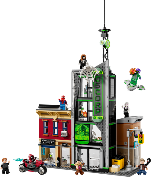 LEGO Marvel Spider-Man vs. Oscorp 76324 Building Set (808 Pieces)