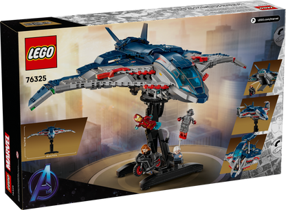 LEGO Marvel Avengers: Age of Ultron Quinjet Building Set (1,131 Pieces, Ages 12+) - View 13
