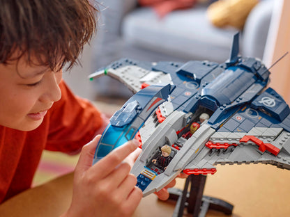 LEGO Marvel Avengers: Age of Ultron Quinjet Building Set (1,131 Pieces, Ages 12+) - View 8
