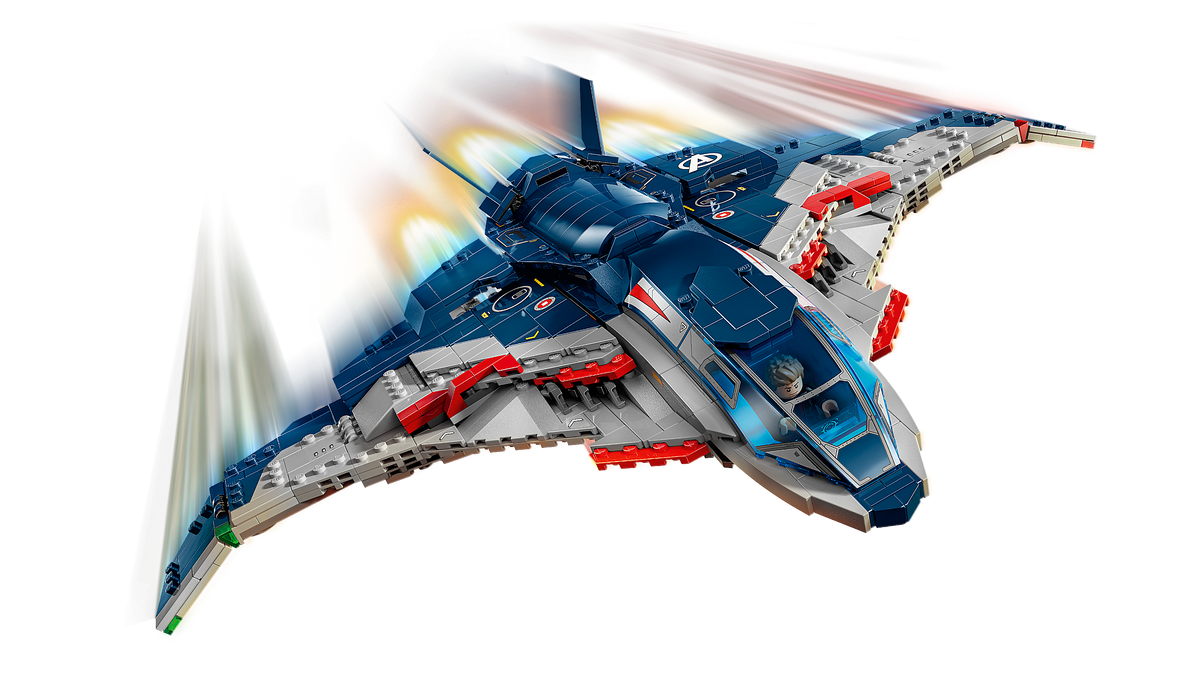 LEGO Marvel Avengers: Age of Ultron Quinjet Building Set (1,131 Pieces, Ages 12+) - View 3
