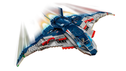 LEGO Marvel Avengers: Age of Ultron Quinjet Building Set (1,131 Pieces, Ages 12+) - View 3