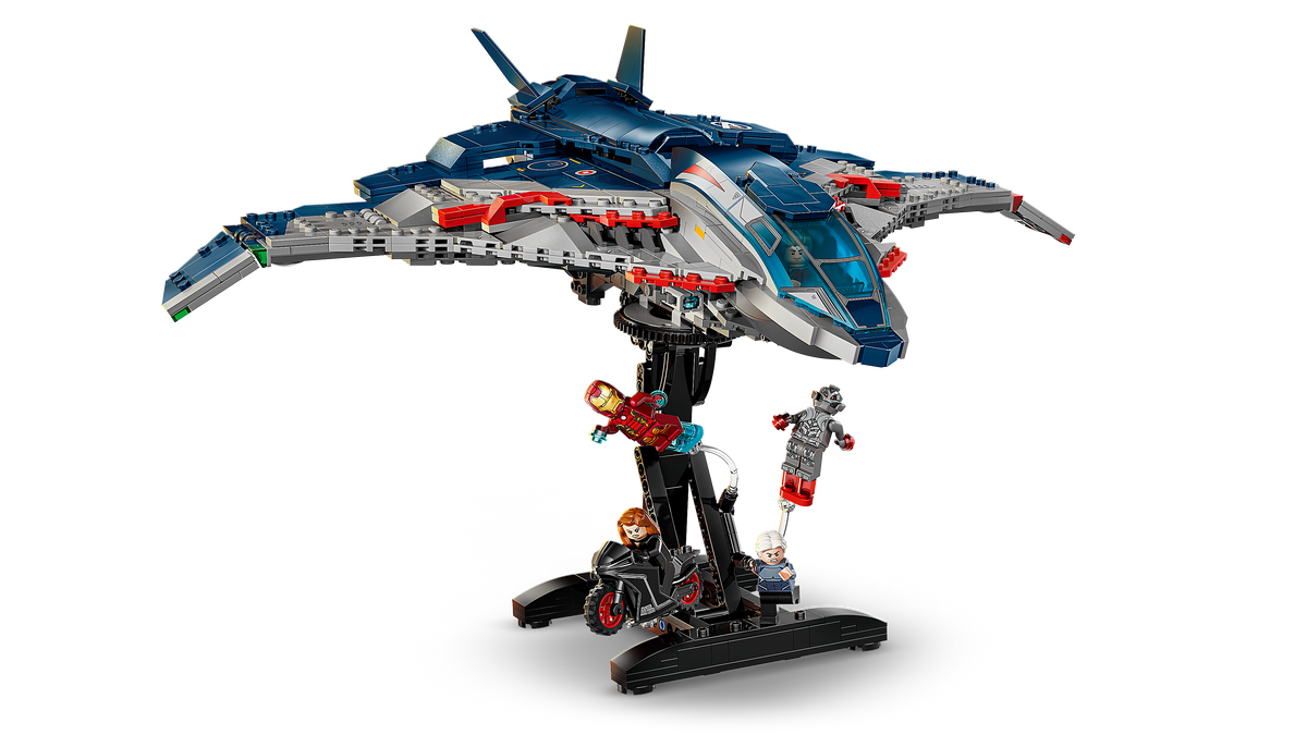 LEGO Marvel Avengers: Age of Ultron Quinjet Building Set (1,131 Pieces, Ages 12+) - View 4