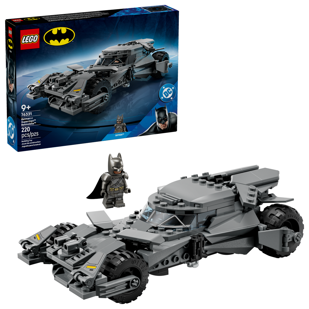 LEGO Batman v Superman Batmobile Building Set (220 Pieces, Ages 9+) - View 2