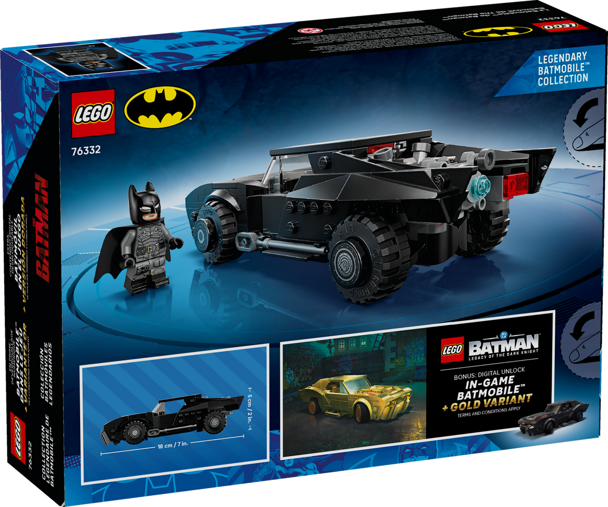 LEGO The Batman Batmobile 76332 Building Set (330 Pieces) - View 5