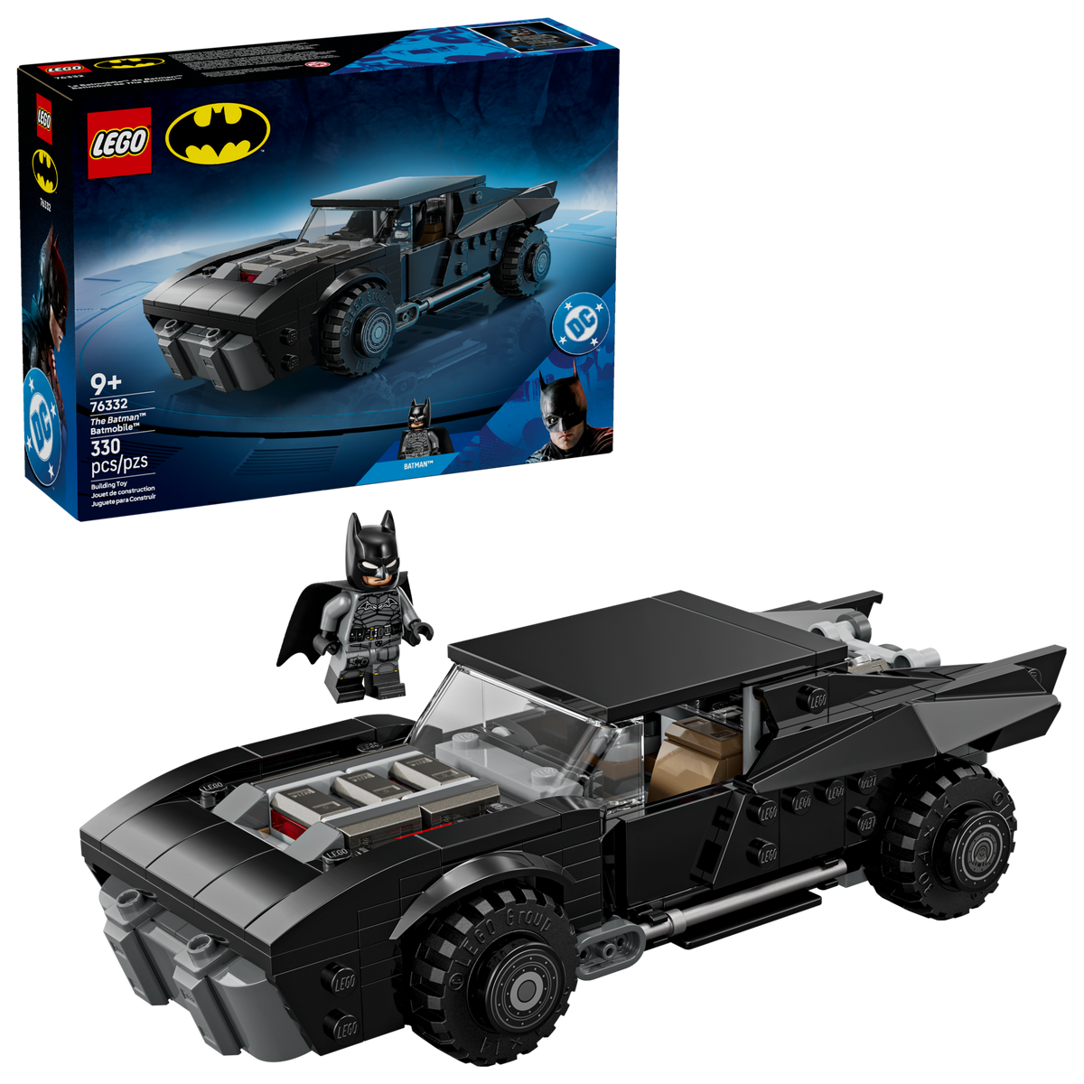 LEGO The Batman Batmobile 76332 Building Set (330 Pieces) - View 2