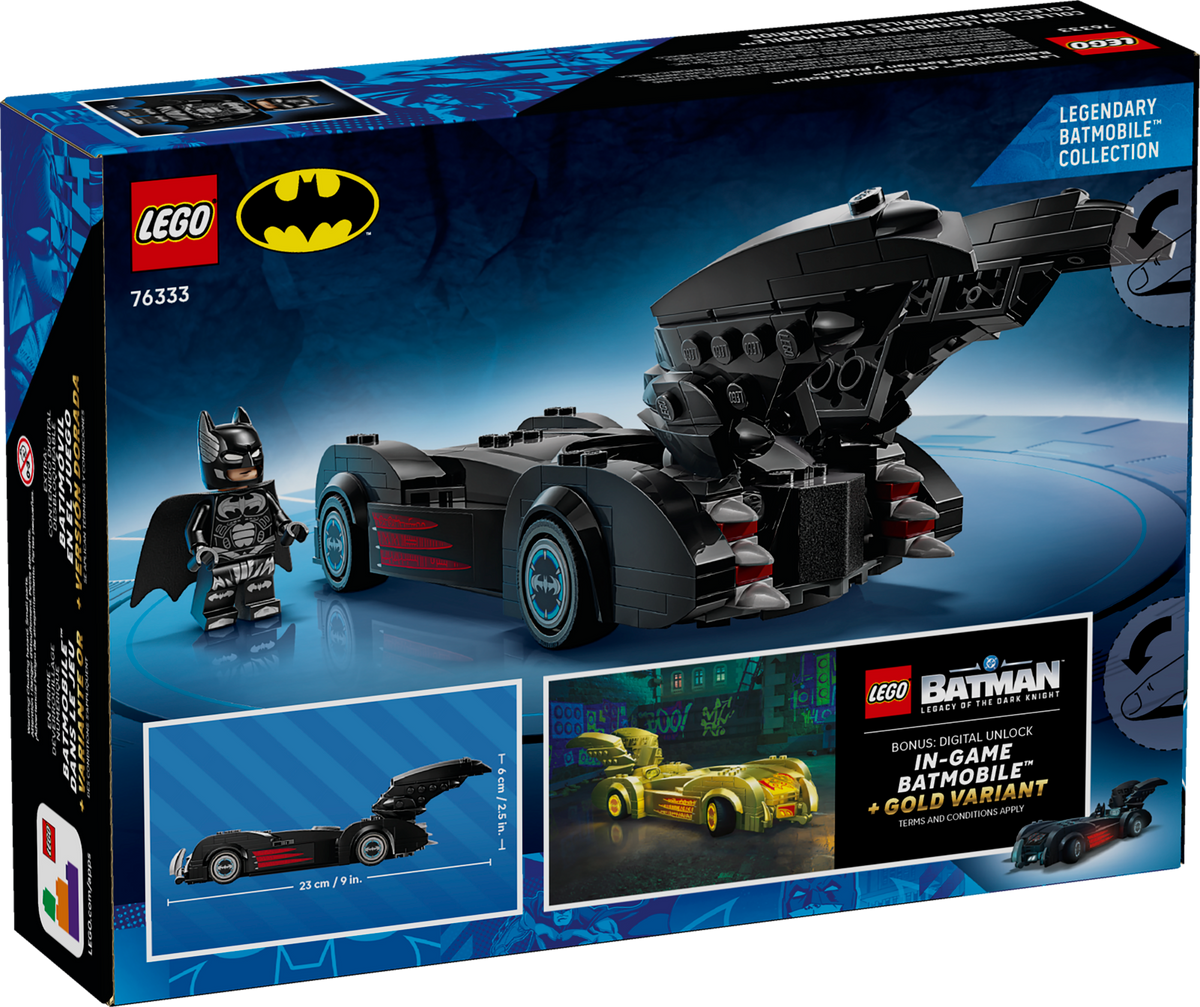 LEGO Batman and Robin Batmobile Building Set (272 Pieces, Ages 9+) - View 5