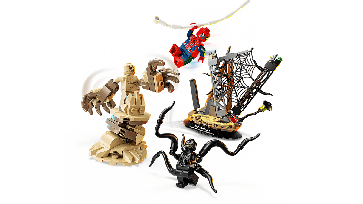 LEGO Marvel Epic Battle: Spider-Man vs. Sandman 76334 Building Set (201 Pieces) - View 3