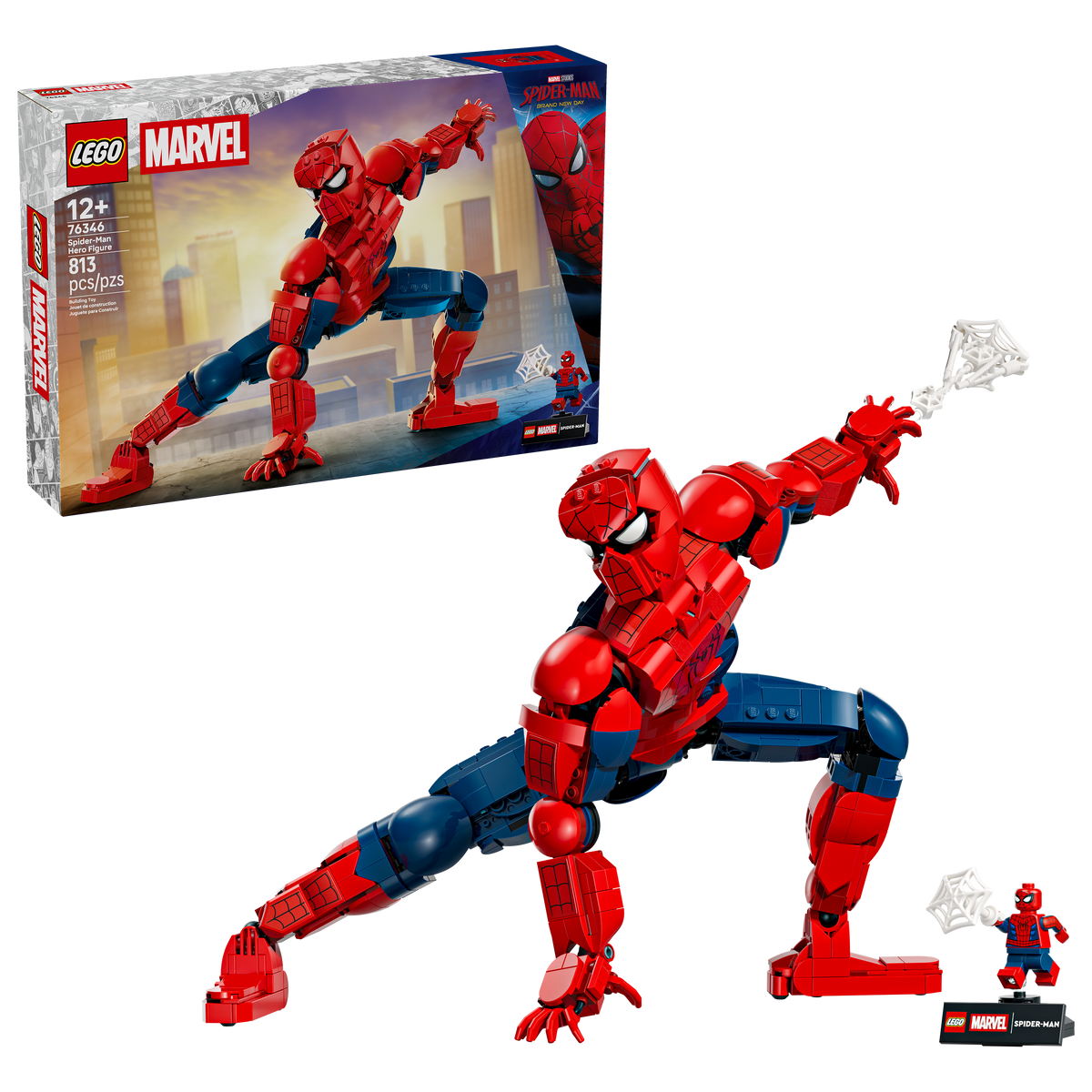LEGO Spider-Man Hero Figure 76346 Building Set (813 Pieces) - View 2