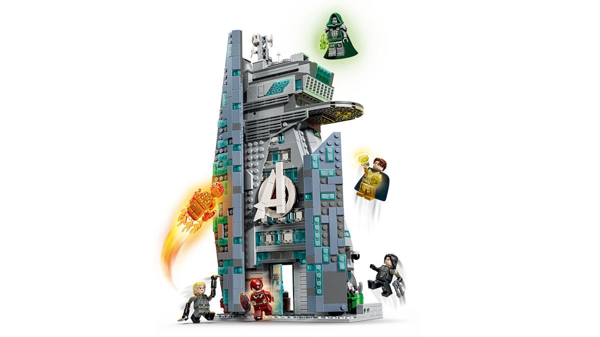 LEGO Marvel Avengers: Doomsday New Avengers Tower Building Set (954 Pieces, Ages 12+) - View 4