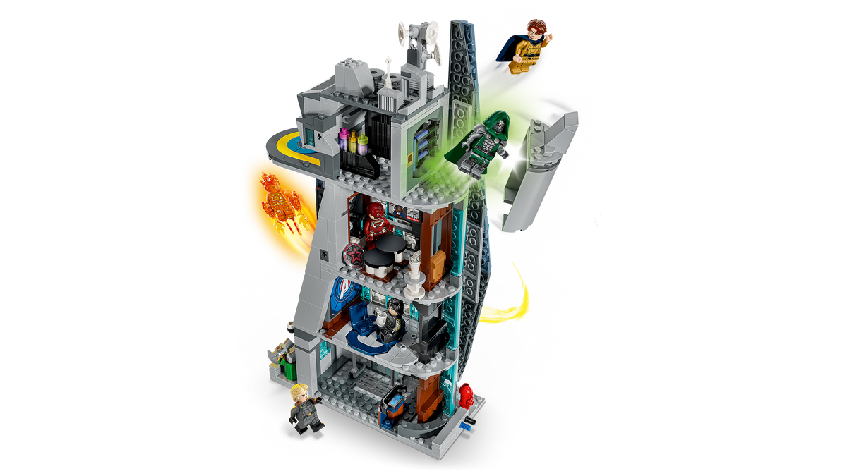 LEGO Marvel Avengers: Doomsday New Avengers Tower Building Set (954 Pieces, Ages 12+) - View 5