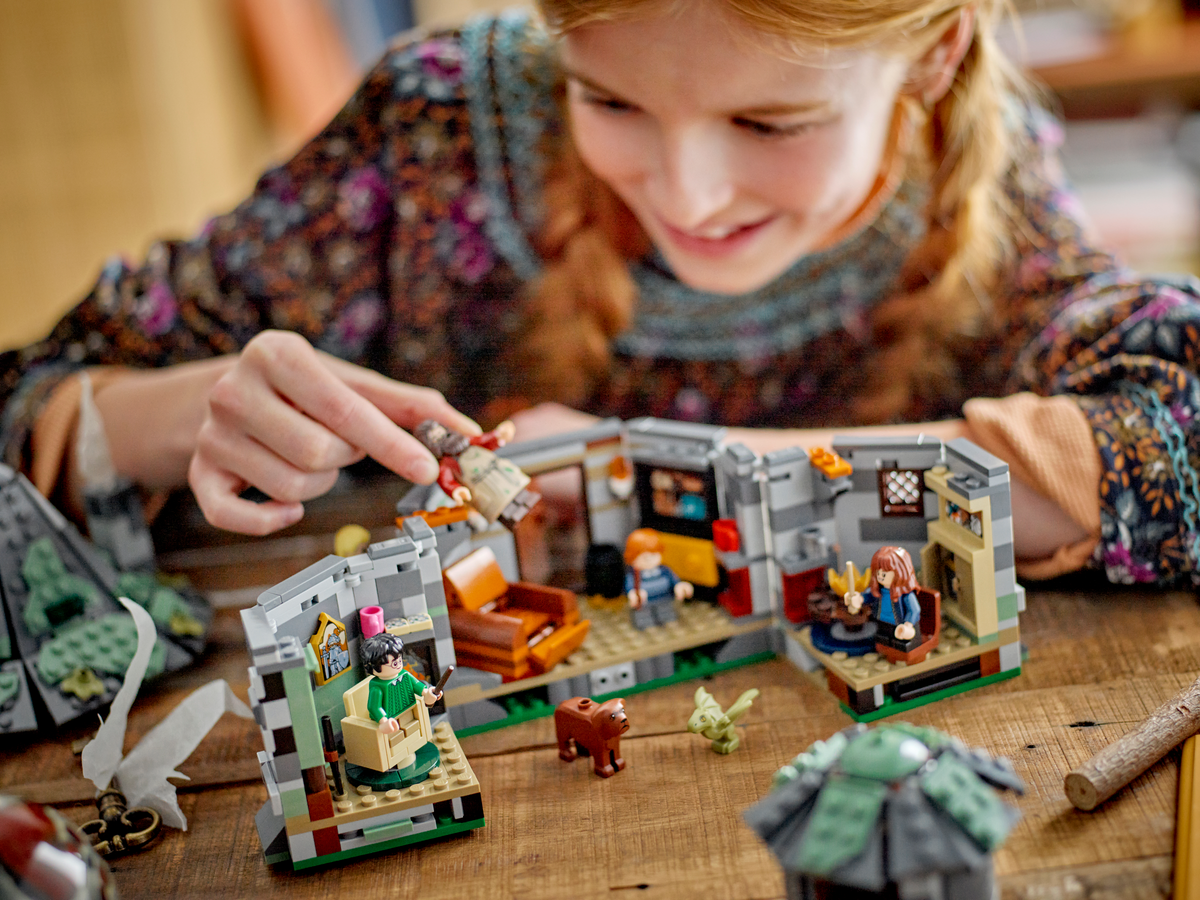 LEGO Harry Potter Hagrid's Hut: An Unexpected Visit 76428 Building Set (896 Pieces) - View 11