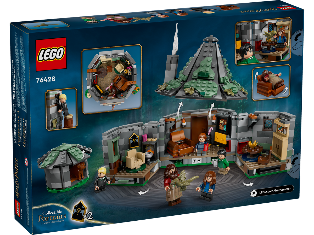 LEGO Harry Potter Hagrid's Hut: An Unexpected Visit 76428 Building Set (896 Pieces) - View 9