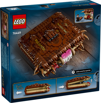 LEGO Harry Potter Chomping Monster Book of Monsters Building Set (518 Pieces) - View 10