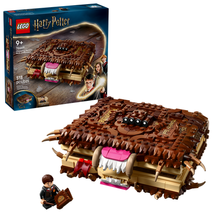 LEGO Harry Potter Chomping Monster Book of Monsters Building Set (518 Pieces) - View 2