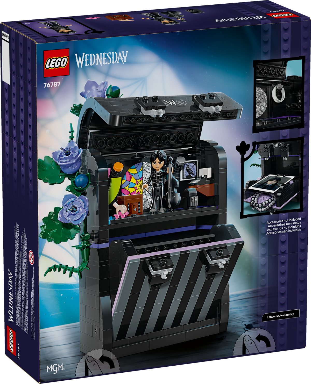 LEGO Wednesday Backpack 76787 Building Set (401 Pieces) - View 17