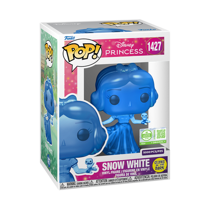 Funko Pop! Snow White Translucent Blue Glow with Pop! Protector Vinyl Figure - View 3