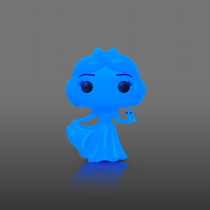 Funko Pop! Snow White Translucent Blue Glow with Pop! Protector Vinyl Figure - View 4
