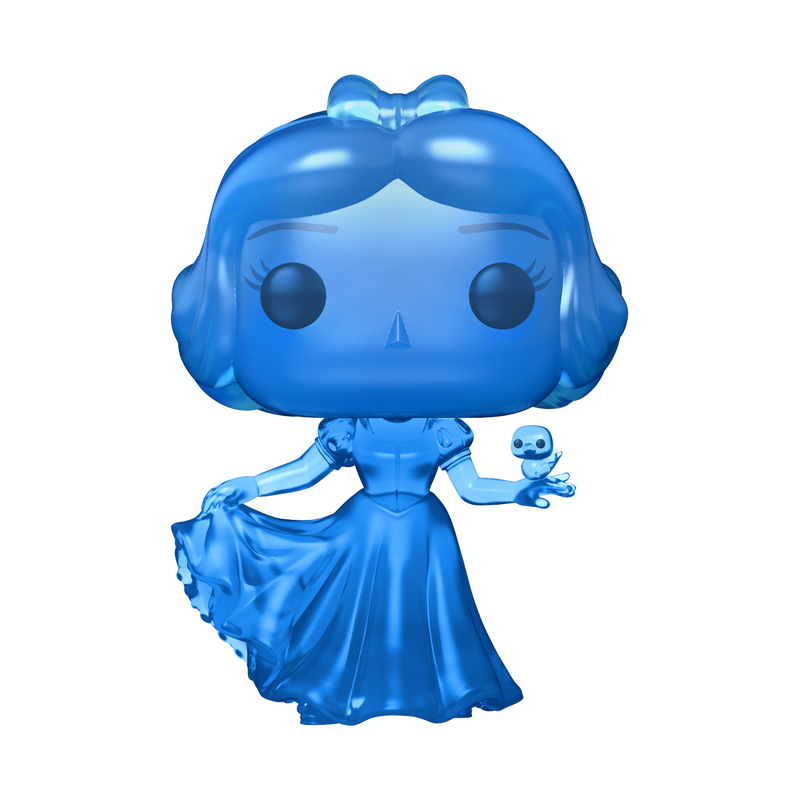 Funko Pop! Snow White Translucent Blue Glow with Pop! Protector Vinyl Figure