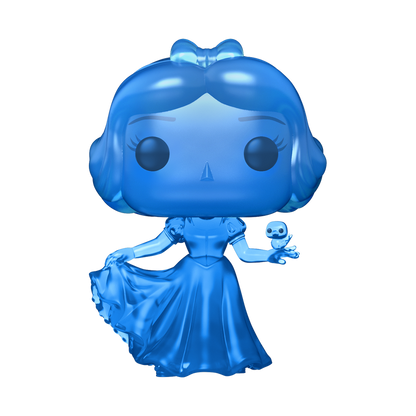 Funko Pop! Snow White Translucent Blue Glow with Pop! Protector Vinyl Figure