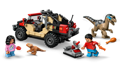 LEGO Jurassic World Raptor Off-Road Escape 76972 Building Set (285 Pieces) - View 4