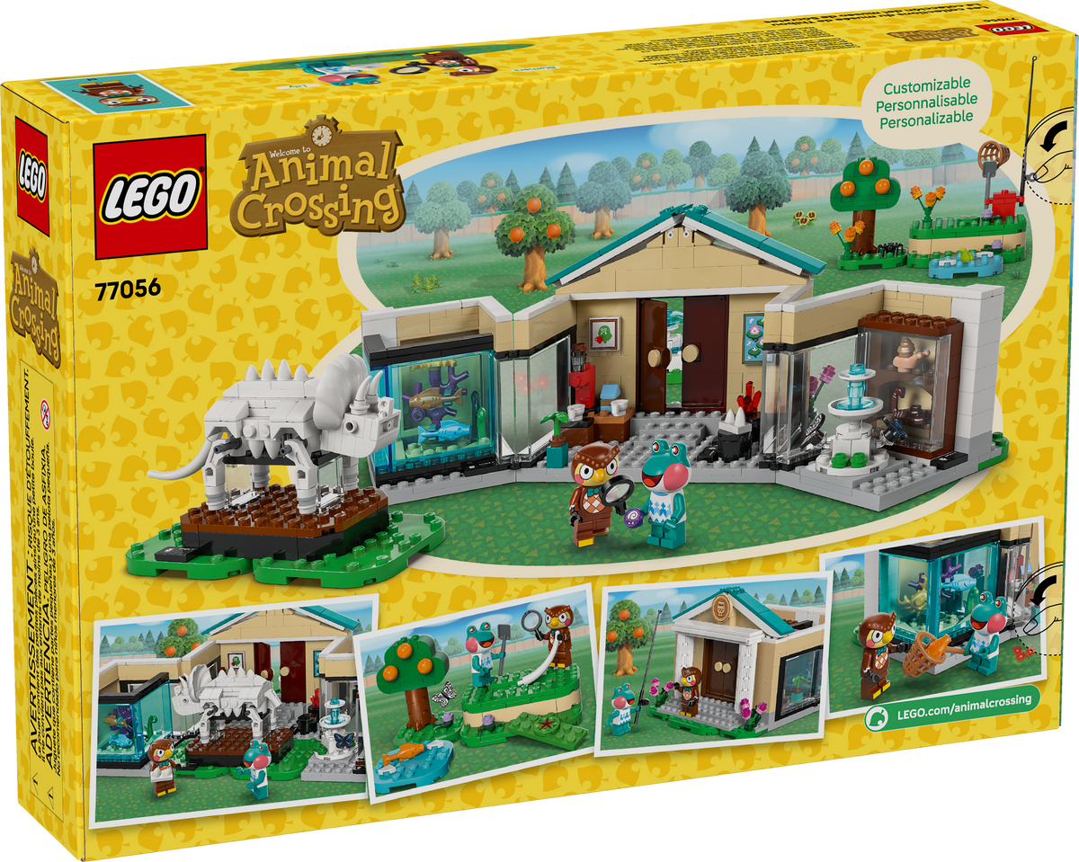 LEGO Animal Crossing Blathers's Museum Collection Building Set (543 Pieces, Ages 7+) - View 14