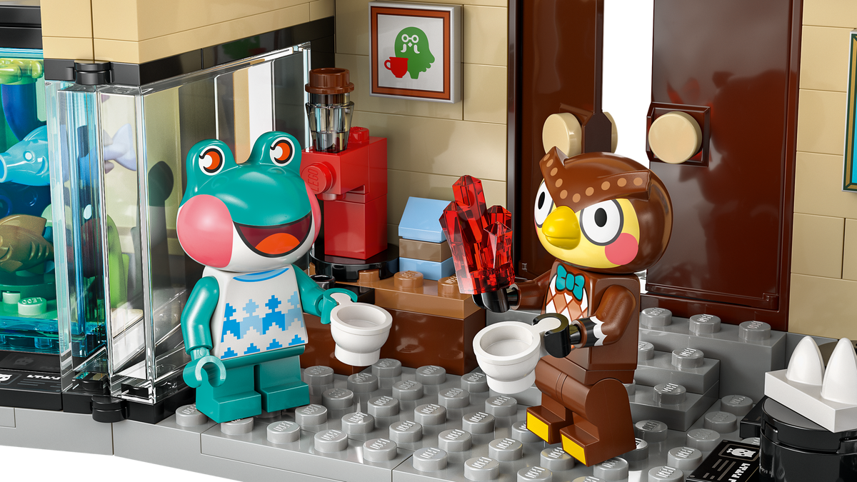 LEGO Animal Crossing Blathers's Museum Collection Building Set (543 Pieces, Ages 7+) - View 7