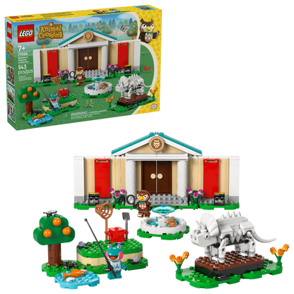 LEGO Animal Crossing Blathers's Museum Collection Building Set (543 Pieces, Ages 7+) - View 2