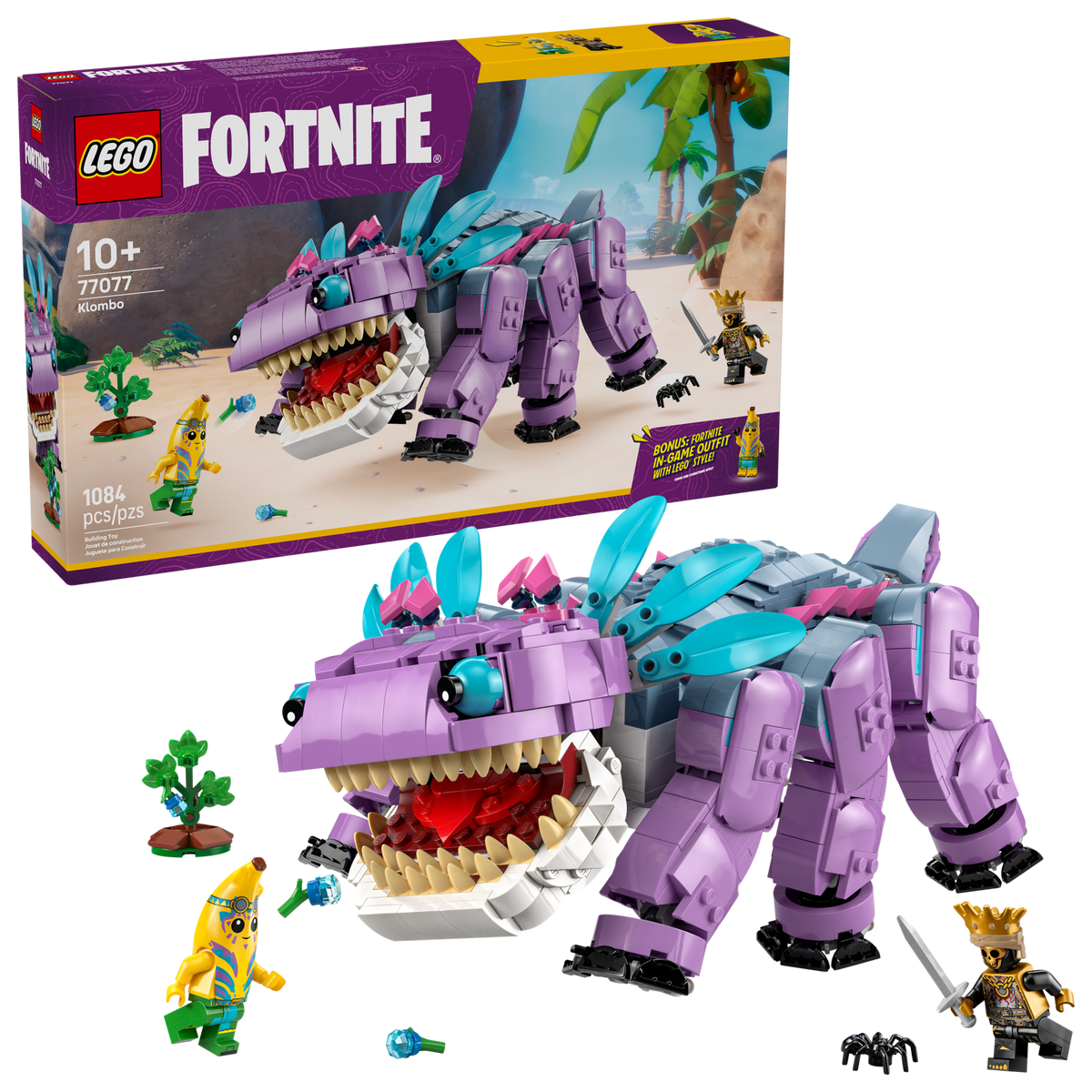 LEGO Fortnite Klombo 77077 Building Set (1,084 Pieces) - View 2