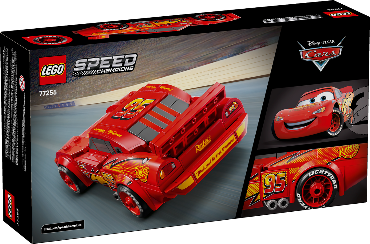 LEGO Disney Lightning McQueen 77255 Building Set (270 Pieces) - View 7