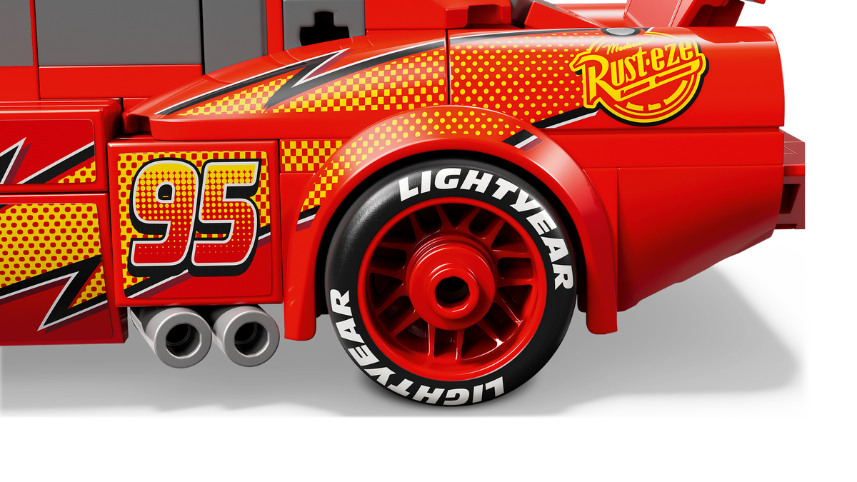LEGO Disney Lightning McQueen 77255 Building Set (270 Pieces) - View 6