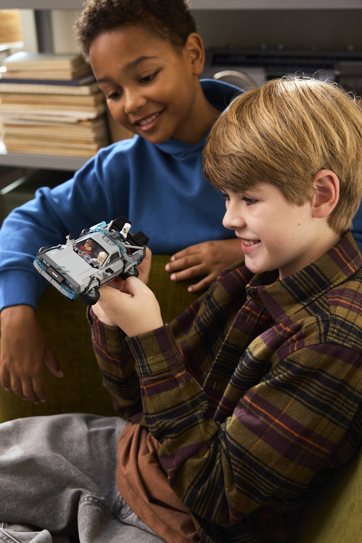 LEGO Speed Champions Time Machine from Back to the Future 77256 Building Set (357 Pieces) - View 10