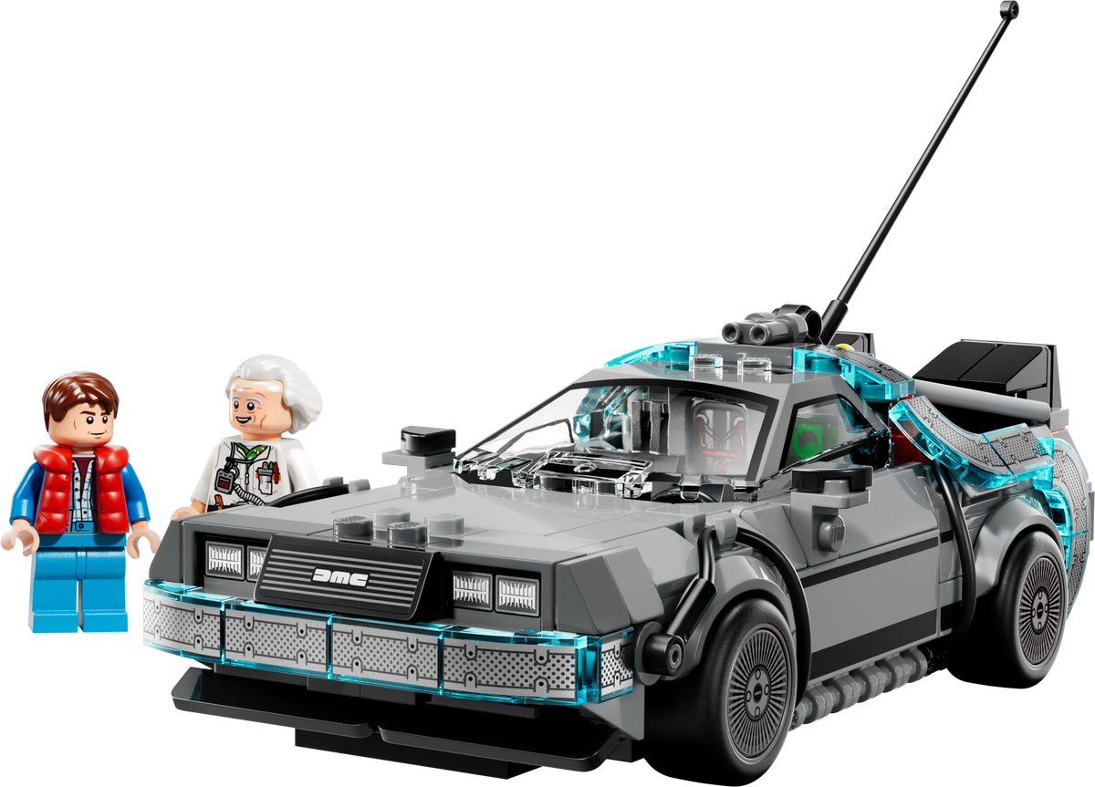 LEGO Speed Champions Time Machine from Back to the Future 77256 Building Set (357 Pieces)