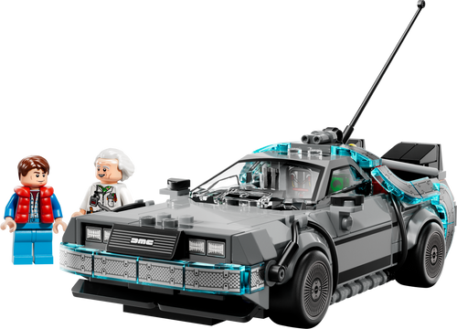 LEGO Speed Champions Time Machine from Back to the Future 77256 Building Set (357 Pieces)