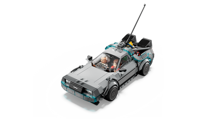 LEGO Speed Champions Time Machine from Back to the Future 77256 Building Set (357 Pieces) - View 6