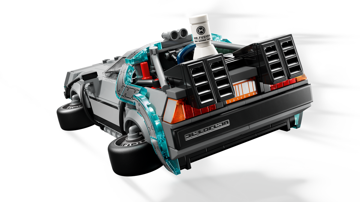 LEGO Speed Champions Time Machine from Back to the Future 77256 Building Set (357 Pieces) - View 5
