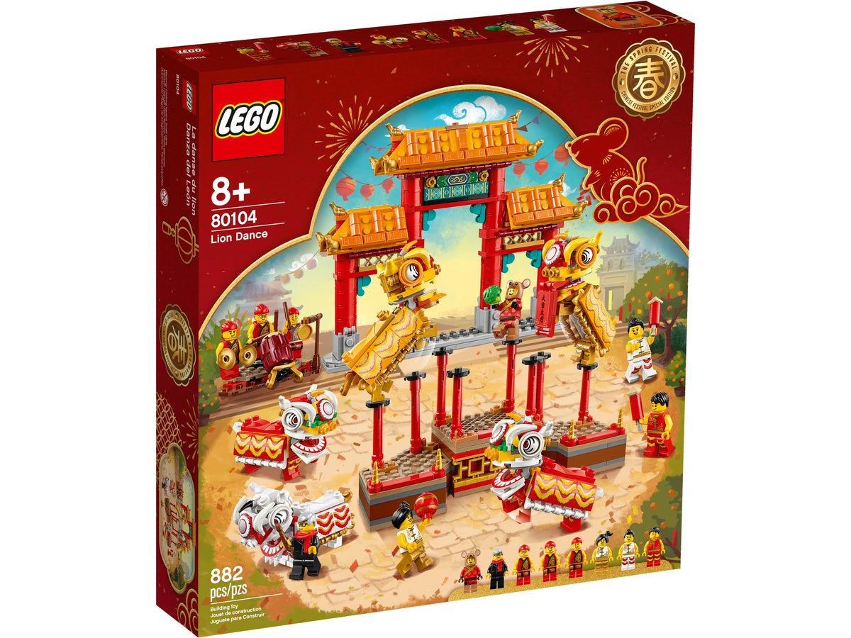 LEGO Lion Dance 80104 Building Set for Lunar New Year (882 Pieces) - View 2