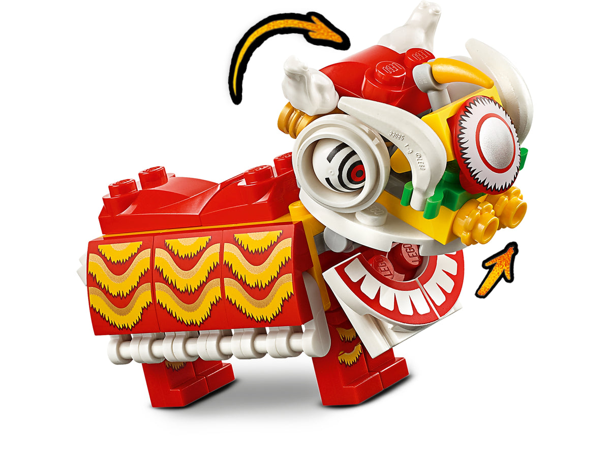 LEGO Lion Dance 80104 Building Set for Lunar New Year (882 Pieces) - View 5
