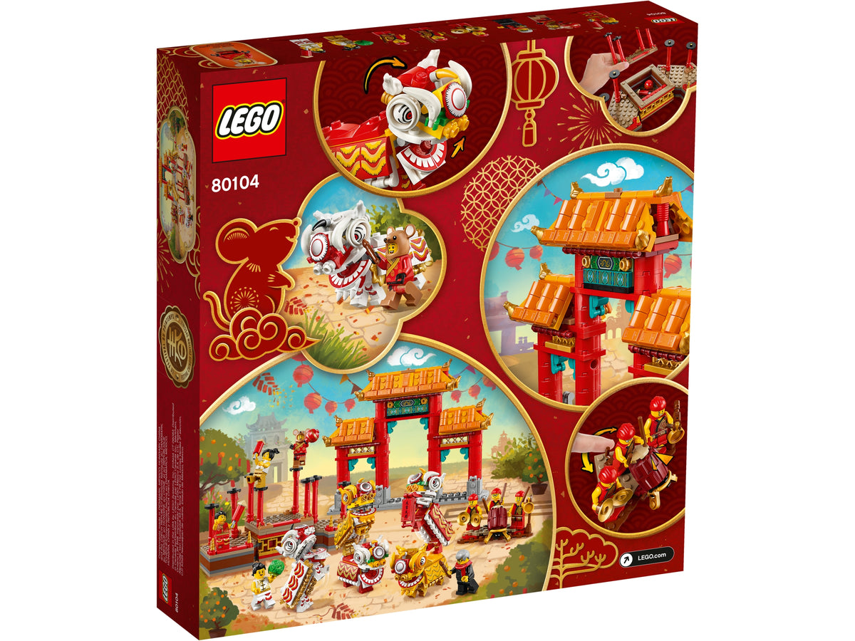 LEGO Lion Dance 80104 Building Set for Lunar New Year (882 Pieces) - View 6