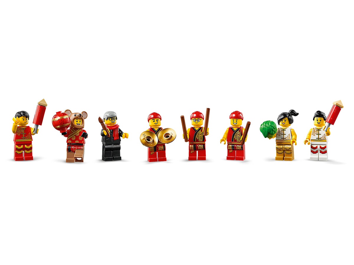 LEGO Lion Dance 80104 Building Set for Lunar New Year (882 Pieces) - View 7