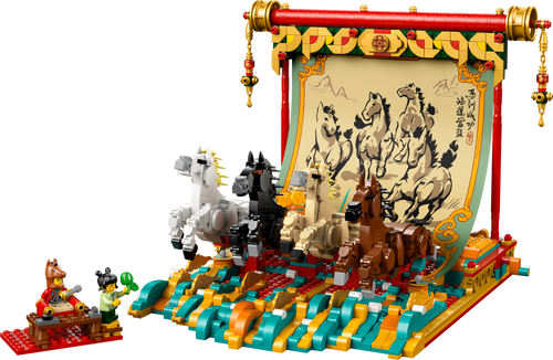LEGO Galloping Horses Canvas 80119 Building Set (1,650 Pieces)