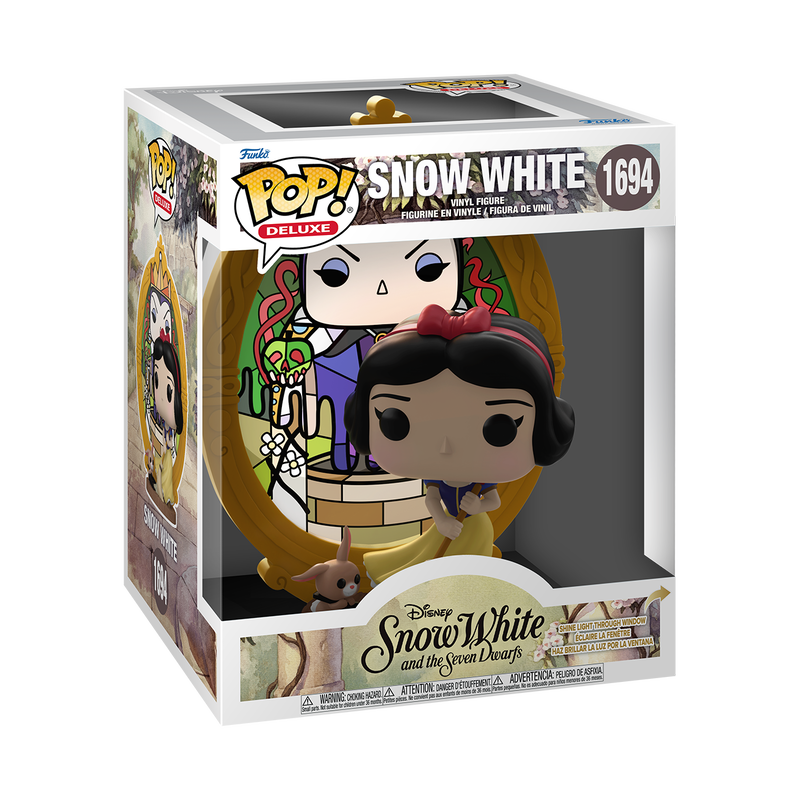 Funko Pop! Deluxe Snow White Evil Queen Stained Glass Vinyl Figure, 6.5-Inch - View 2