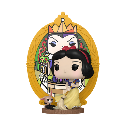 Funko Pop! Deluxe Snow White Evil Queen Stained Glass Vinyl Figure, 6.5-Inch