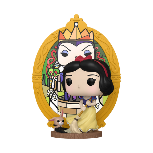Funko Pop! Deluxe Snow White Evil Queen Stained Glass Vinyl Figure, 6.5-Inch