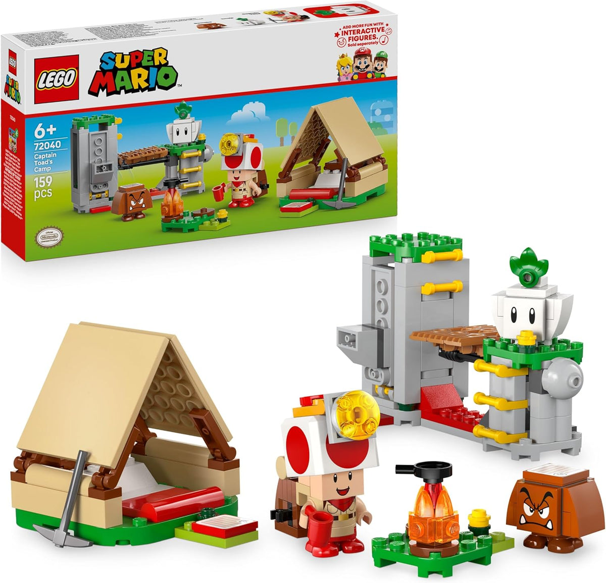 Built platform adventure course with interactive hero figure, start pipe and goal pole – view 7