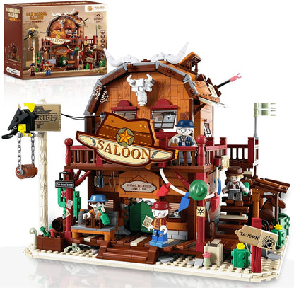Three-story brick wine chateau with lit windows, wine racks and oak barrels inside – view 2