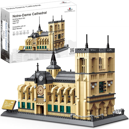 Tan brick-built Roman Colosseum model with tiered arches – view 3