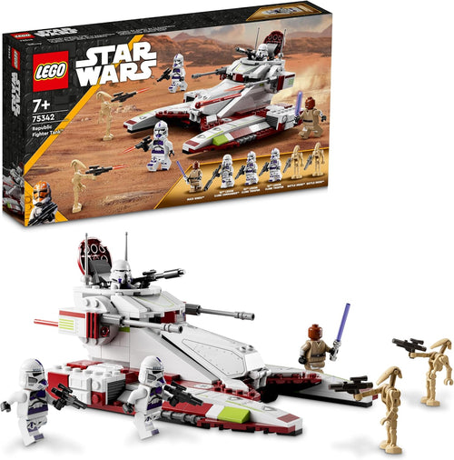 Brick-built sci-fi clone army fighter tank