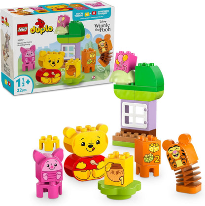 Toddler large-brick castle with game board, spinner and animal figures – view 2