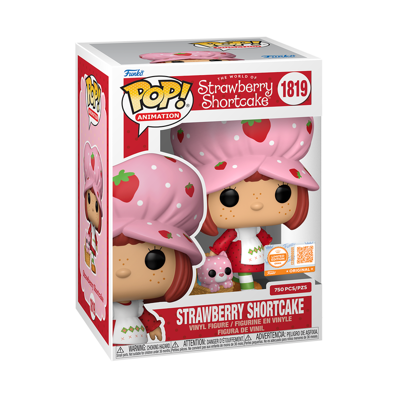 Funko Pop! Strawberry Shortcake with Custard with Pop! Protector Vinyl Figure - View 3