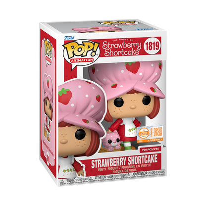 Funko Pop! Strawberry Shortcake with Custard with Pop! Protector Vinyl Figure - View 3